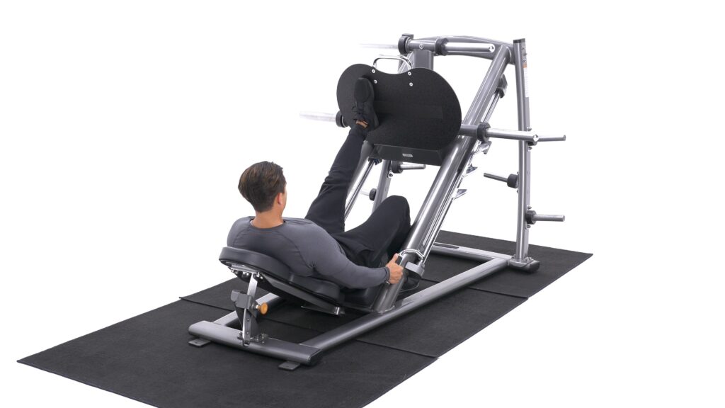 single leg press exercise