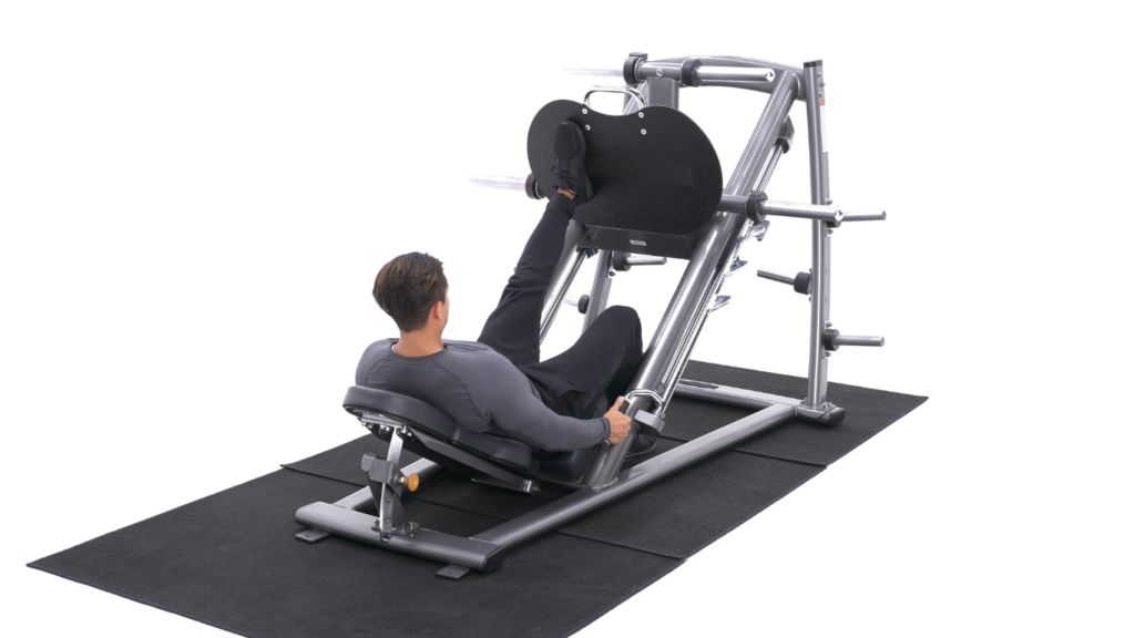single leg press exercise