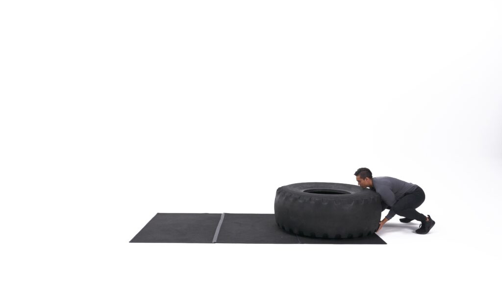 Tire Flip Exercise